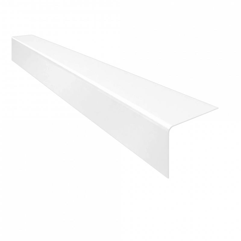L-Profil Weiß aus Alu RAL9016 1,5 mm stark
